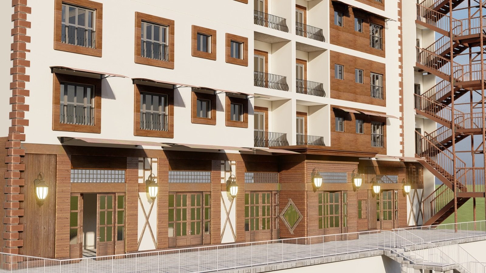 Hôtel Pavillon : vue 2