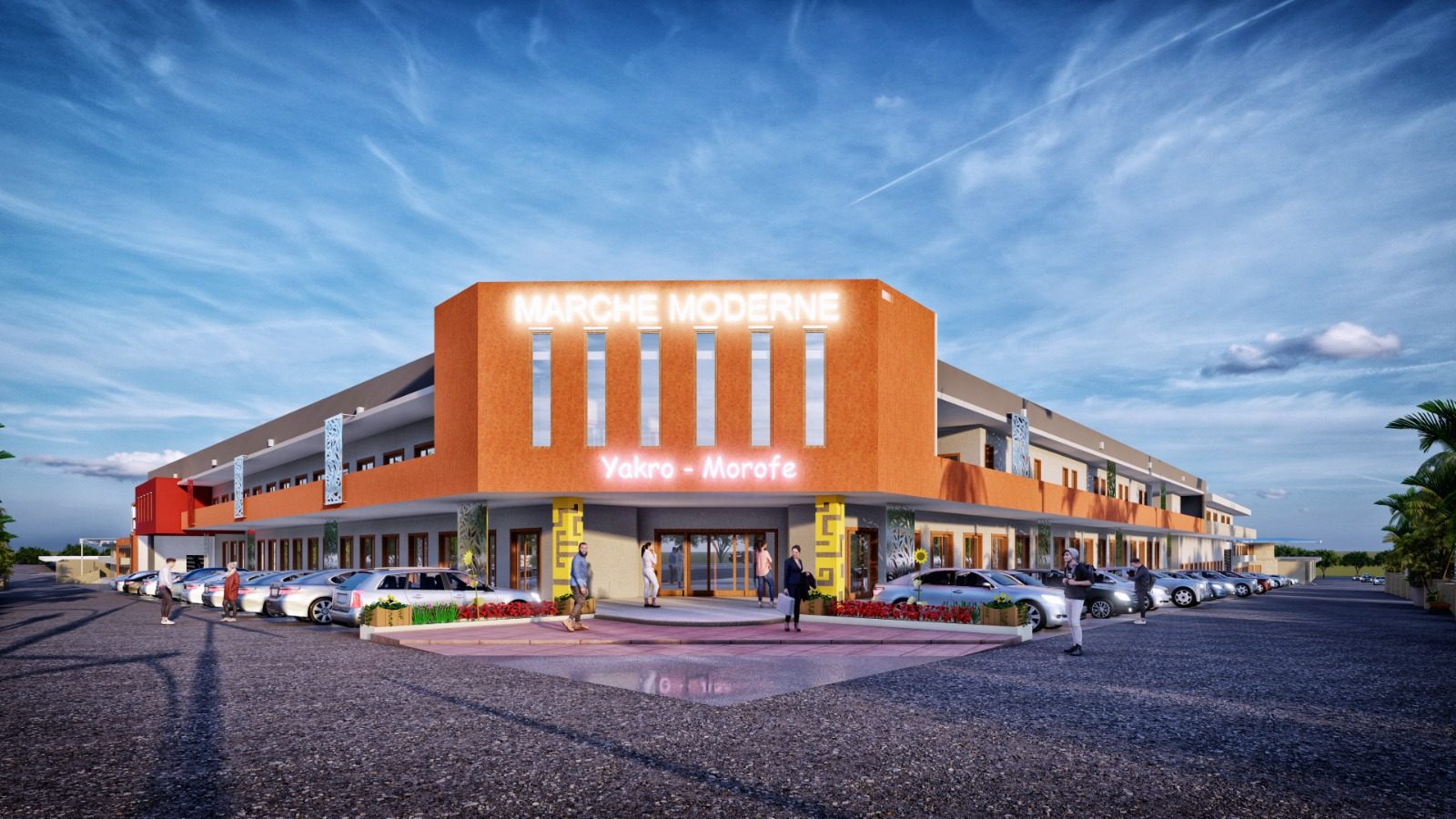 Marché moderne de Morofé-Est, Yamoussoukro